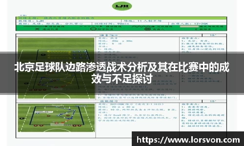北京足球队边路渗透战术分析及其在比赛中的成效与不足探讨